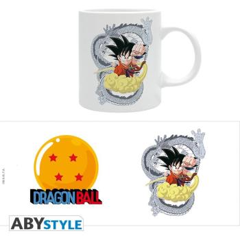 DRAGON BALL - Becher "Goku und Shenlong"  Begleiten Sie Goku auf Jindujun auf der Suche nach den 7 Dragon Balls, um den Drachen Shenlong mit diesem Dragon Ball Becher zu rufen.